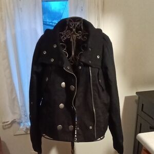 Paris Blues Black Jacket with Silver Accents